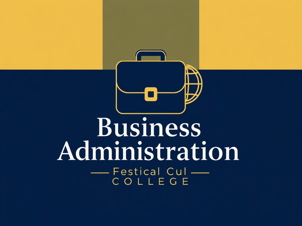 كلية إدارة الأعمال Logo